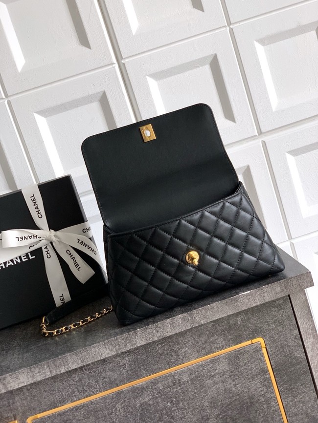 Chanel LARGE FLAP BAG WITH TOP HANDLE 92991-21