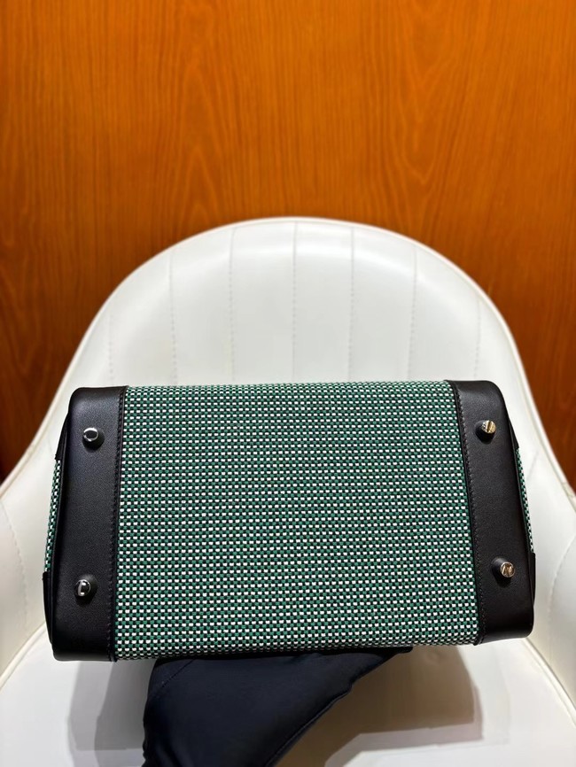 Hermes Birkin Bag togo Leather&Canvas 77886-2