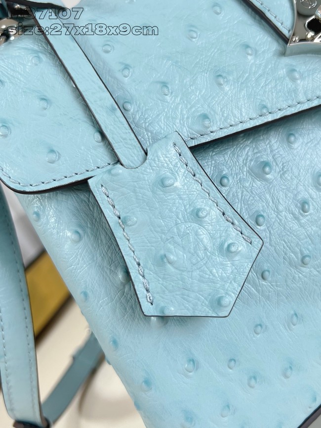 Louis Vuitton Grained Calfskin M86012 light blue