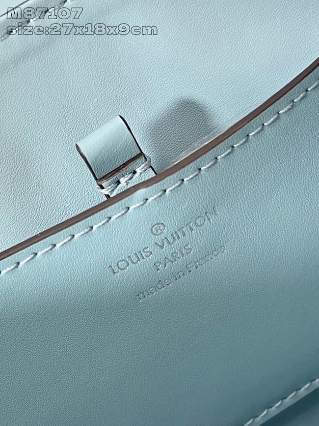 Louis Vuitton Grained Calfskin M86012 light blue