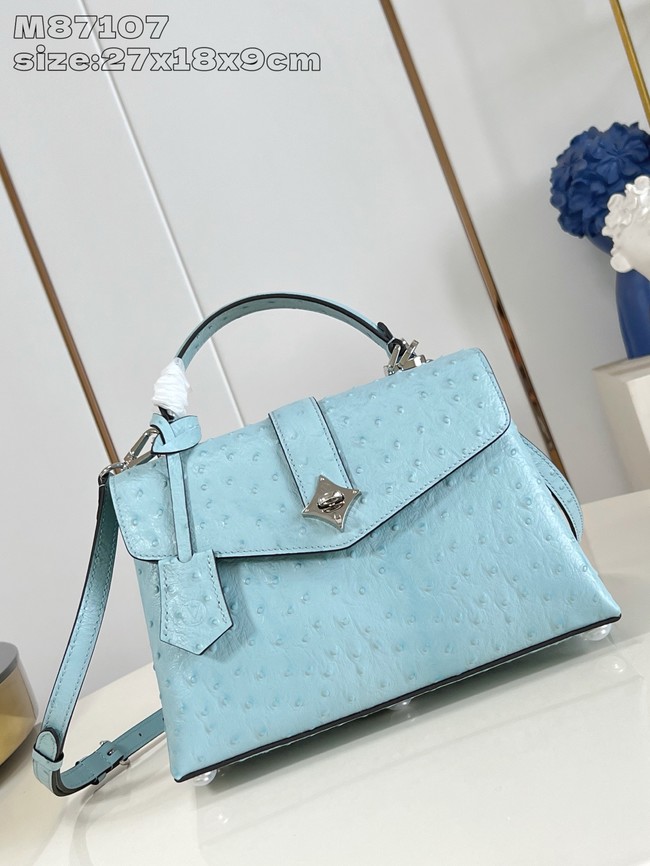 Louis Vuitton Grained Calfskin M86012 light blue
