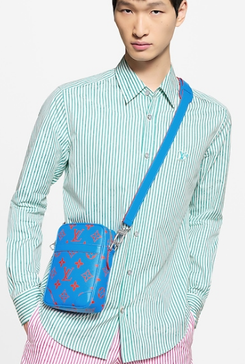 Louis Vuitton Danube M14685 Blue&Red Louis Vuitton Danube M14685 Blue&Red