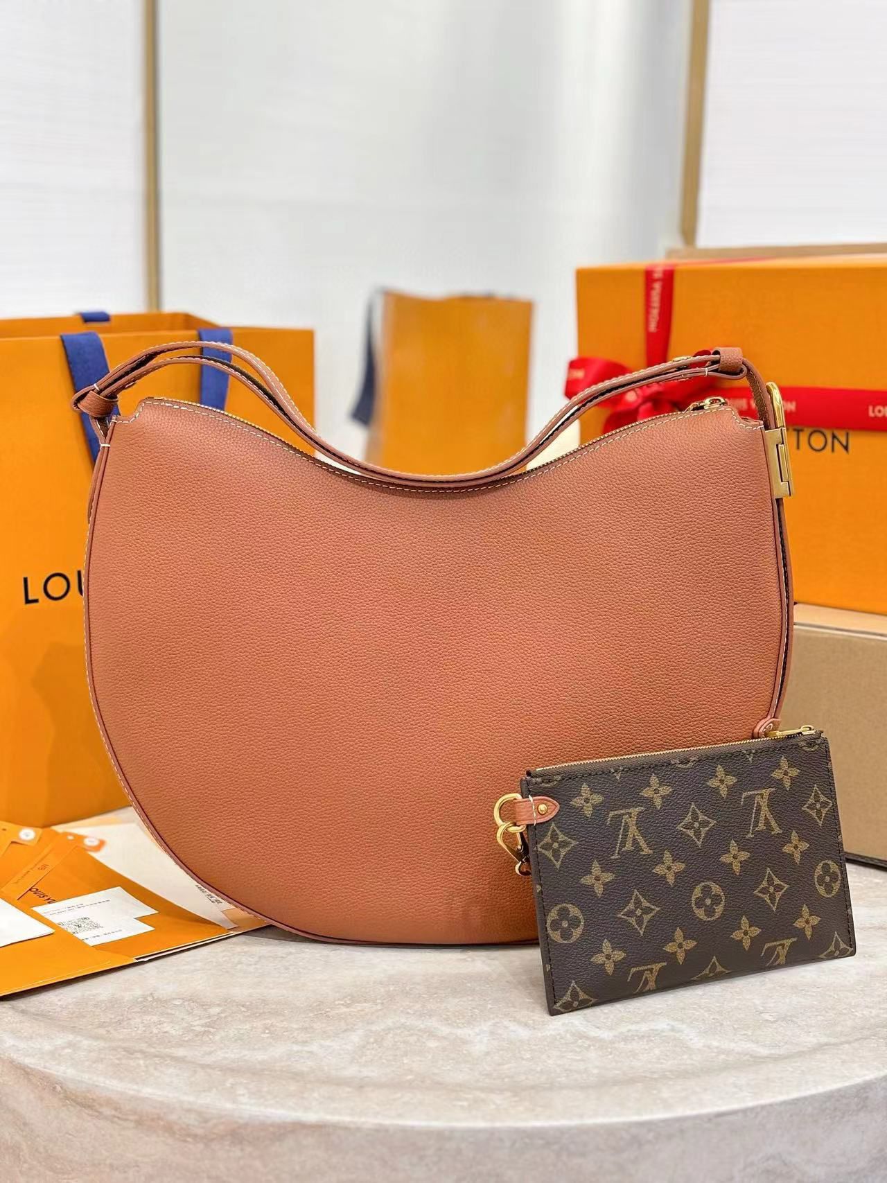 Louis Vuitton Low Key Cookie MM M14642 Brown