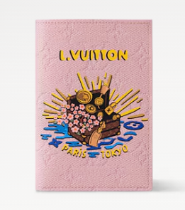 Louis Vuitton NEW Passport Cover M25968 Pink
