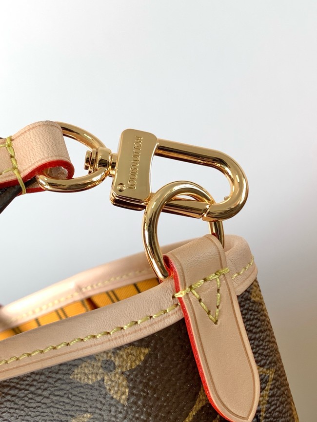 Louis Vuitton Neverfull Bandouliere Inside Out MM M12257 Monogram&Jaune Safran