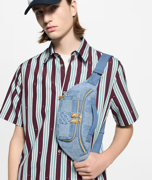 Louis Vuitton Rush Bumbag N00205 Denim Blue