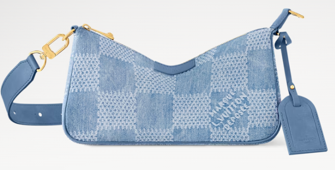 Louis Vuitton Pochette Accessories XL N00204 Denim Blue