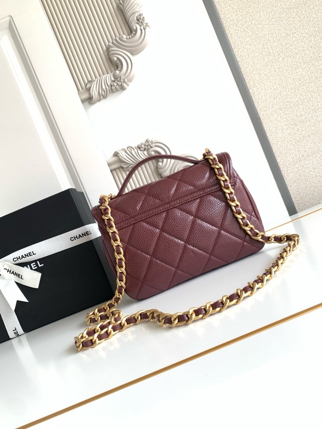 CHANEL Mini Flap Bag AP5147 burgundy