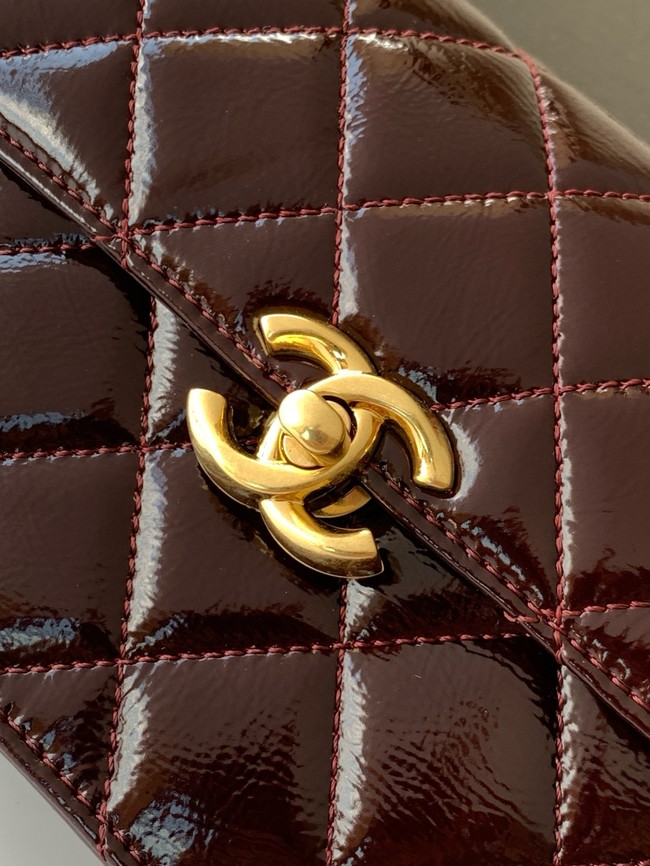 CHANEL Mini Flap Bag AS5618 Dark Brown