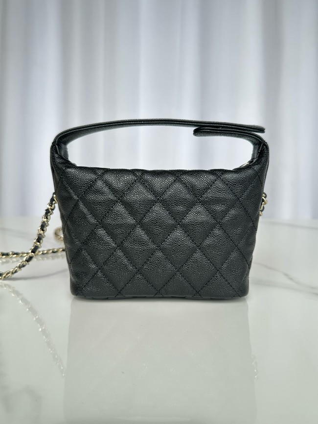 Chanel MINI Shoulder Bag Calfskin AS4386 black