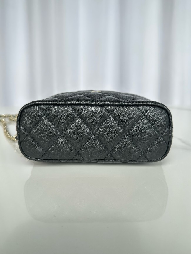 Chanel MINI Shoulder Bag Calfskin AS4386 black