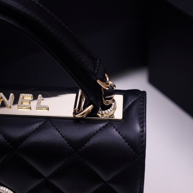 CHANEL small Flap Bag With Top Handle 92236-6