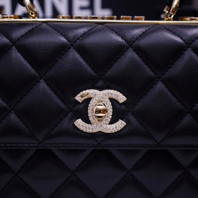 CHANEL small Flap Bag With Top Handle 92236-8