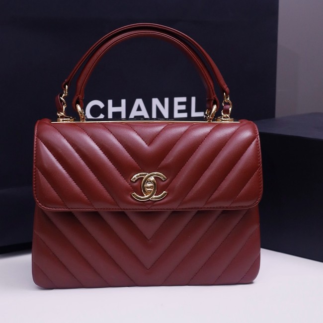 CHANEL small Flap Bag With Top Handle 92236-37