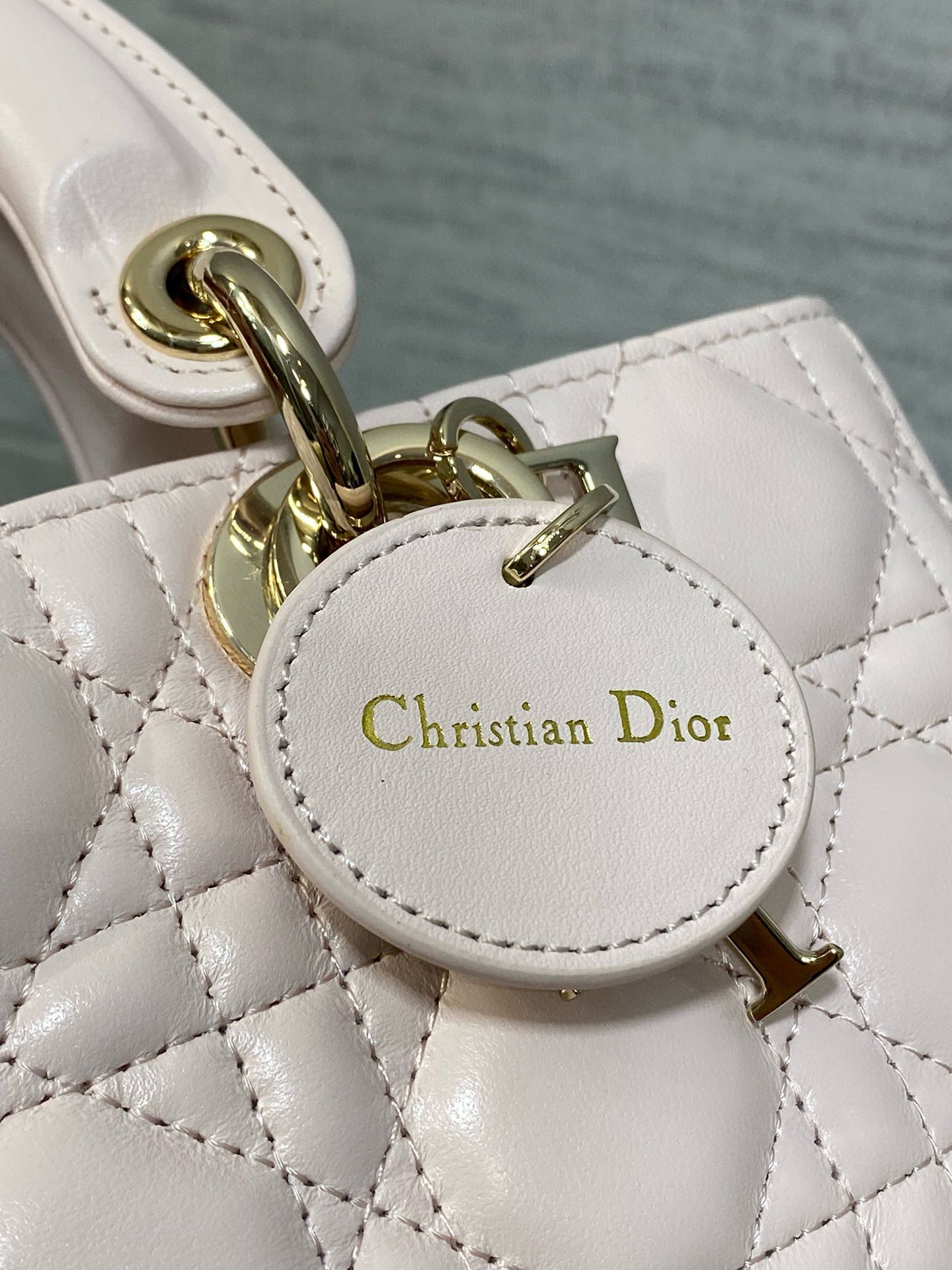 Dior Small Lady D-Joy Bag Cannage Lambskin M0613 Light Pink Dior Small Lady D-Joy Bag Cannage Lambskin M0613 Light Pink