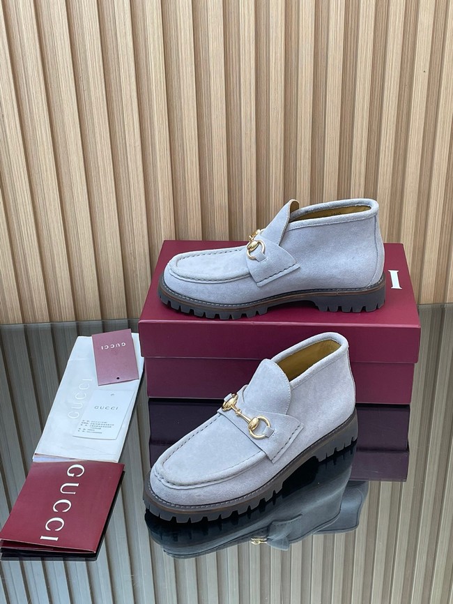 Gucci Womens Horsebit ankle boot 45020-5