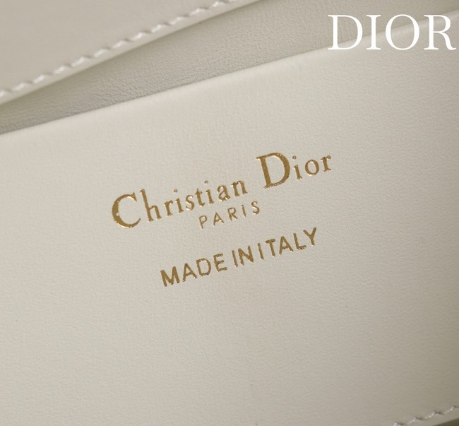 Small Dior Toujours Vertical Tote Bag M2835OSNW white&black