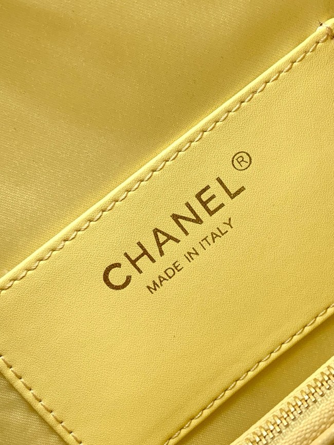 CHANEL 25 Medium Handbag AS5311 yellow