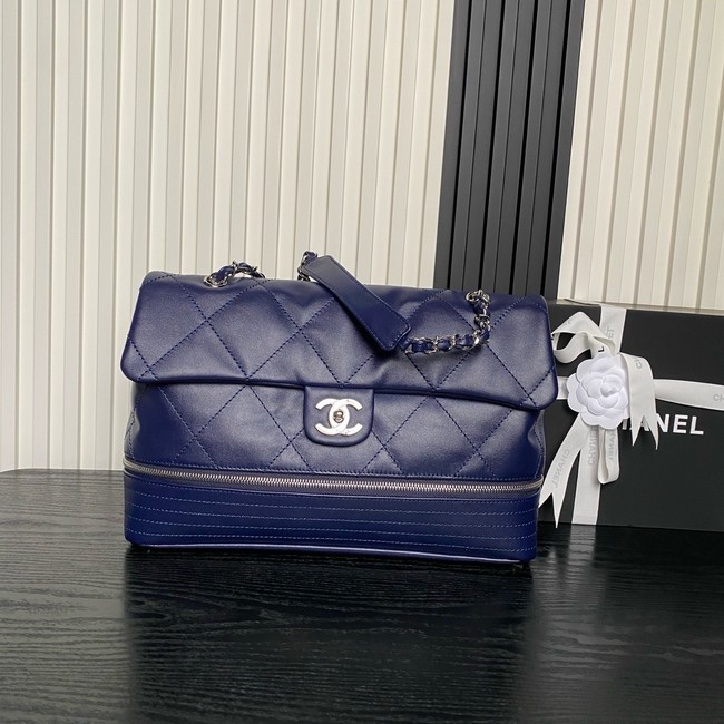 CHANEL Lambskin Shoulder Bags 9902 blue