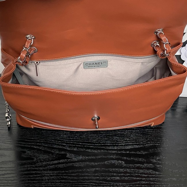 CHANEL Lambskin Shoulder Bags 9902 brown