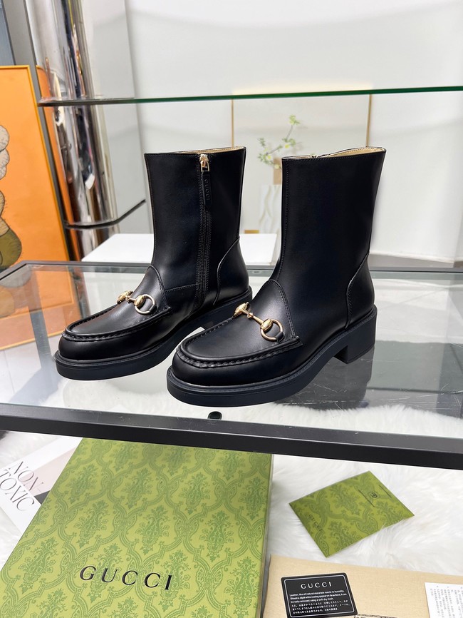 Gucci Womens Horsebit boot 45025-2