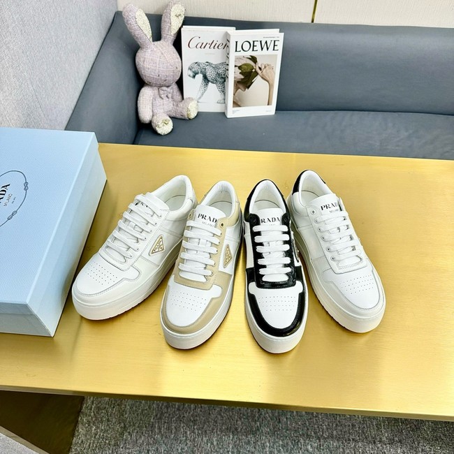 Prada Downtown Bold leather sneakers 45032-2