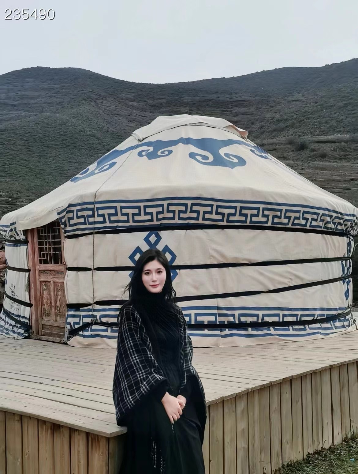 Burberry Cape Double-sided cashmere FDC35910