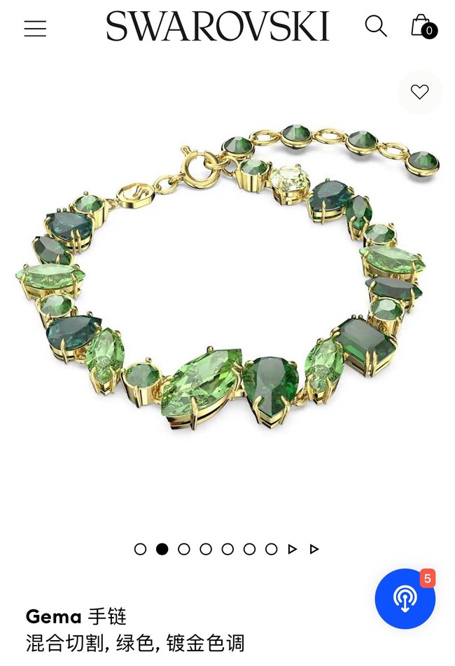 Swarovski necklace&Bracelet CE81094