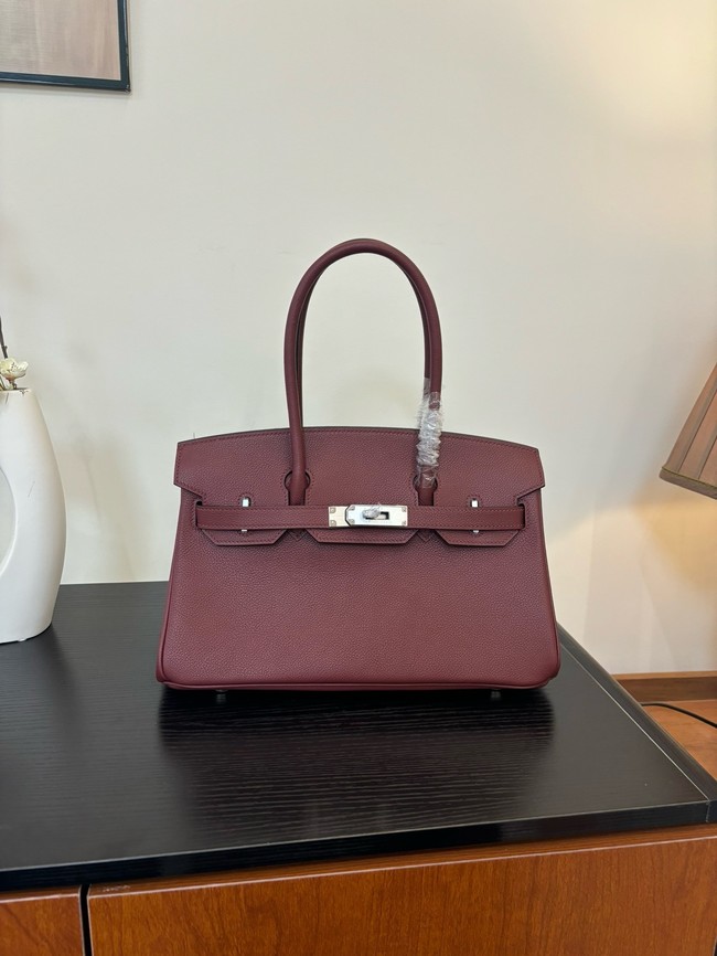 Hermes Birkin evercolor 66541 burgundy