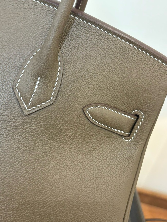 Hermes Birkin evercolor 66541 gray