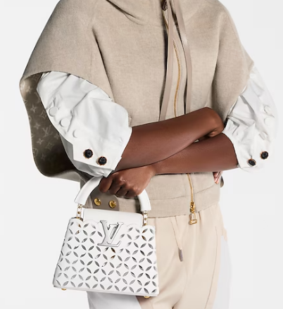 Louis Vuitton Capucines Mini M25497 Lily White Louis Vuitton Capucines Mini M25497 Lily White