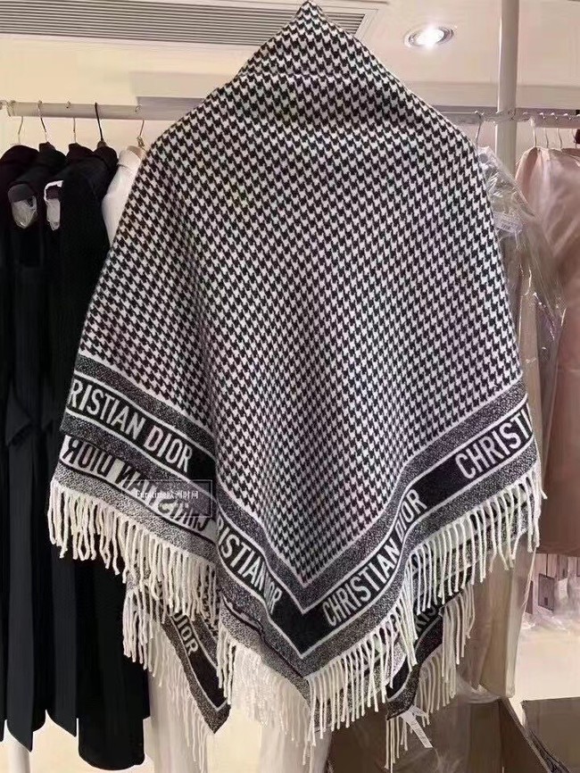 Dior Oblique Poncho Cashmere 21DOB10