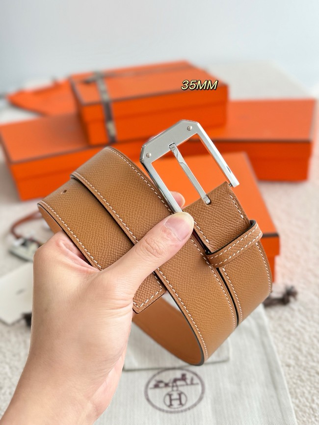 Hermes Epsom calfskin leather belt 66026