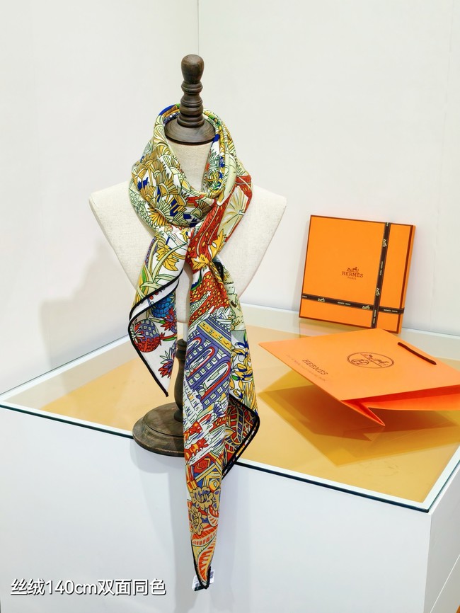 Hermes Shawl Cashmere and Silk KY136