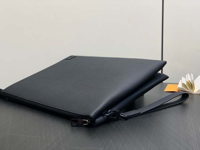 Louis Vuitton Pochette Voyage Souple M25943 black