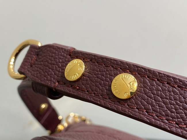 Louis Vuitton NEW Boulogne PM M25827 Grenat