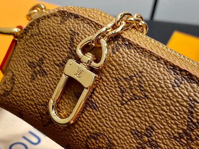 Louis Vuitton NEW Cosmetic Lipstick Pouch M25694 yellow