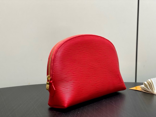 Louis Vuitton NEW Cosmetic Pouch PM M15201 red