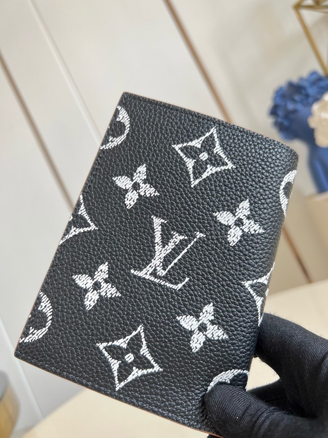 Louis Vuitton Passport Cover M26059 black