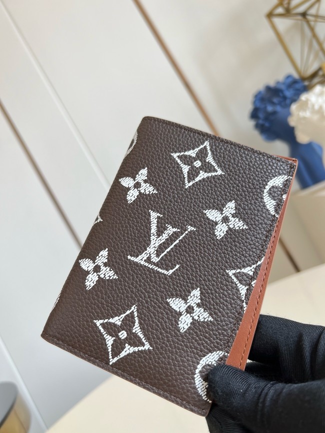 Louis Vuitton Passport Cover M26059 dark brown