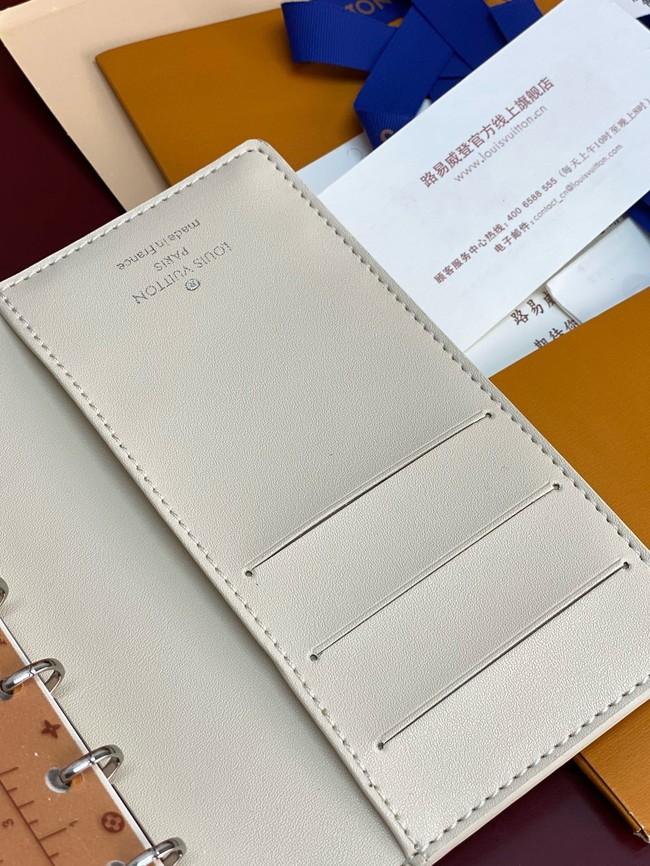 Louis Vuitton Small Ring Agenda Cover CUSTOMIZABLE R20005-2