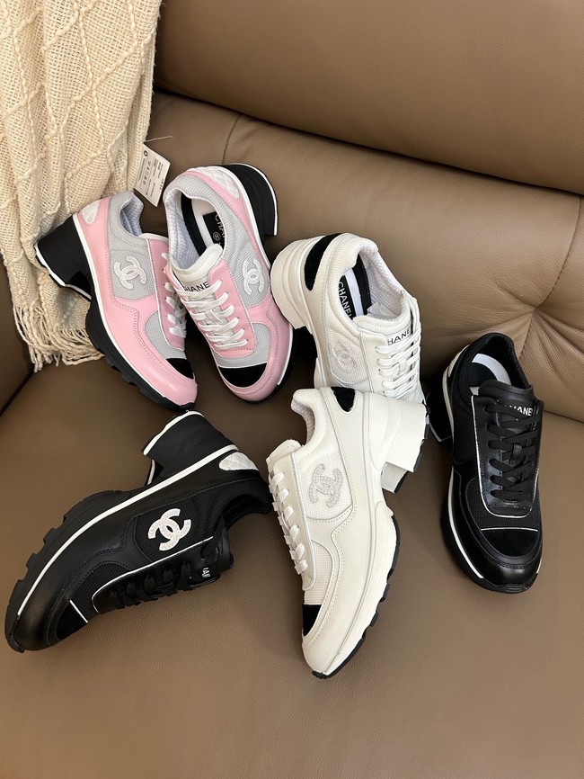 Chanel Trainers Mixed Fibers&Shiny Calfskin & Suede Calfskin G46871