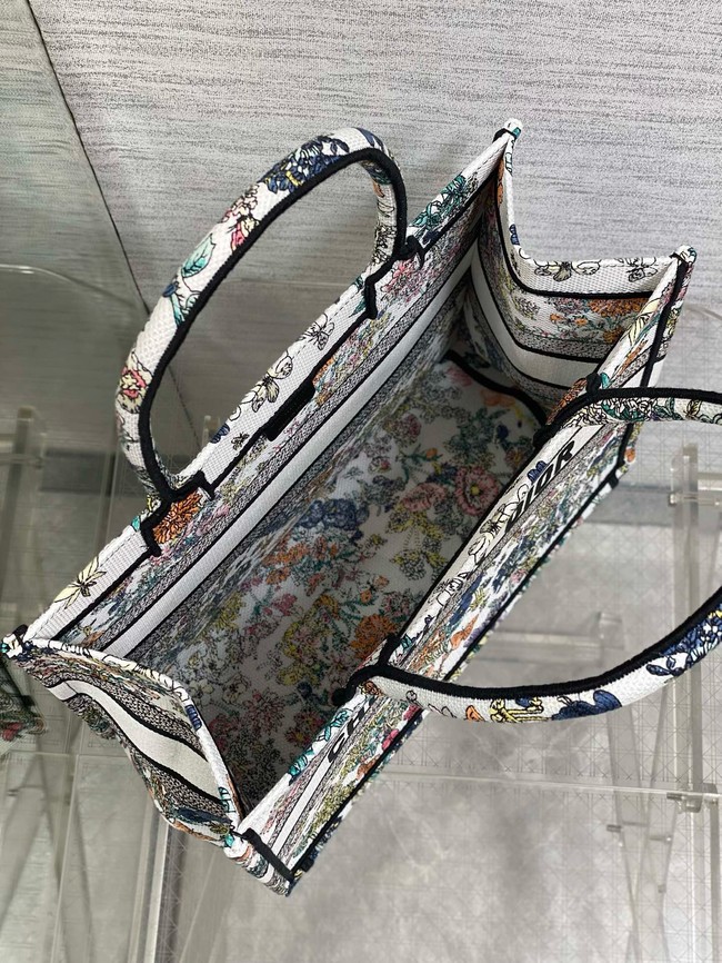 Dioriviera Medium Dior Book Tote Embroidery M1296ZEZG-2
