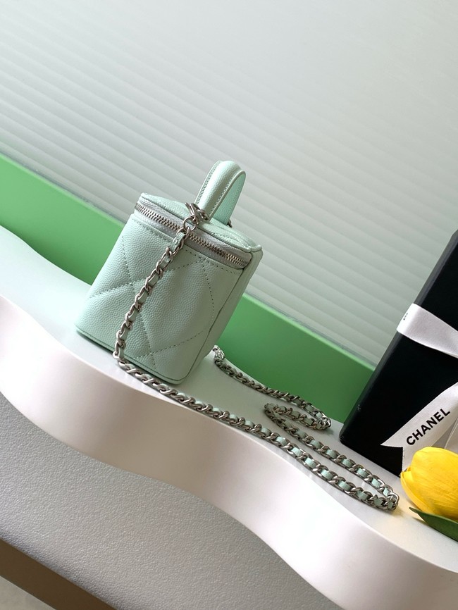 Chanel Long Vanity with chain AP4933 Lake green