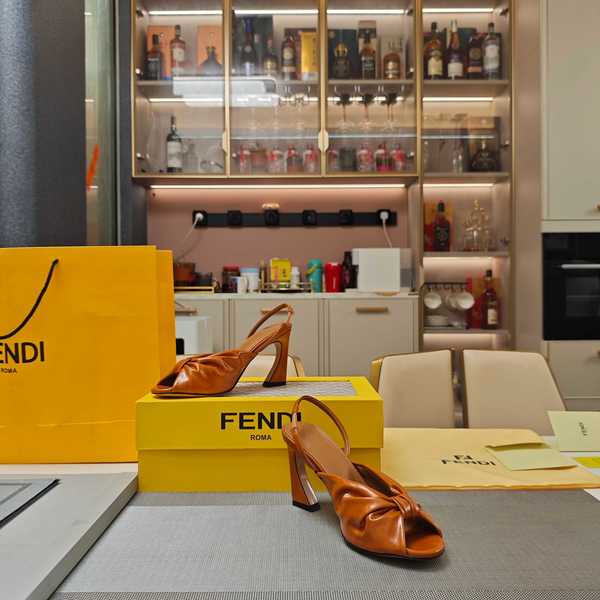 Fendi Shoes FDS00114 Heel 8.5CM Fendi Shoes FDS00114 Heel 8.5CM