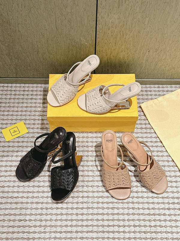 Fendi Shoes FDS00121 Heel 8.5CM