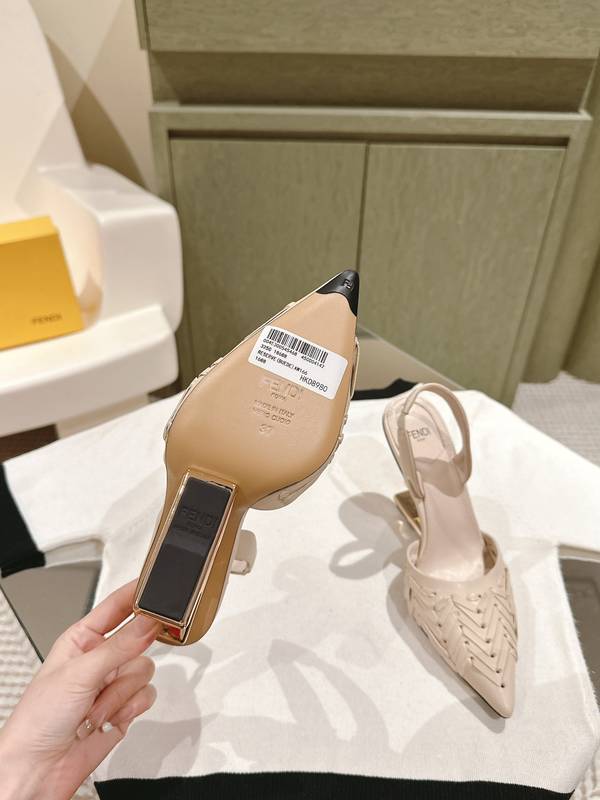 Fendi Shoes FDS00122 Heel 8.5CM Fendi Shoes FDS00122 Heel 8.5CM