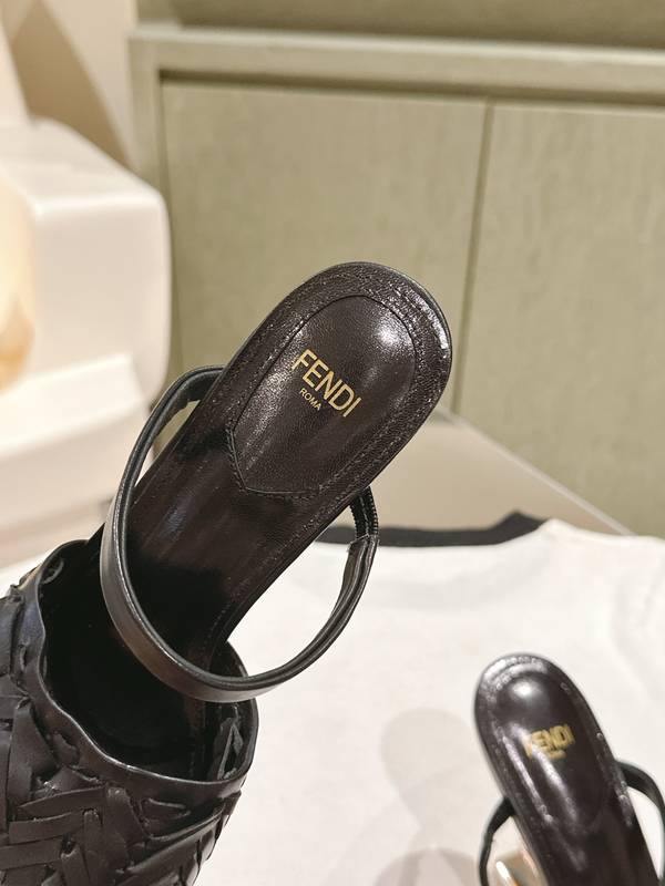 Fendi Shoes FDS00123 Heel 8.5CM Fendi Shoes FDS00123 Heel 8.5CM