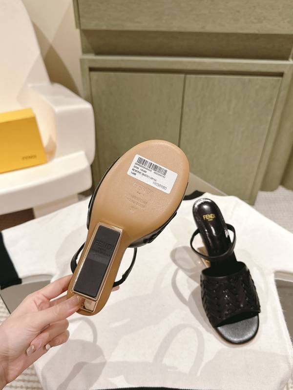 Fendi Shoes FDS00123 Heel 8.5CM Fendi Shoes FDS00123 Heel 8.5CM