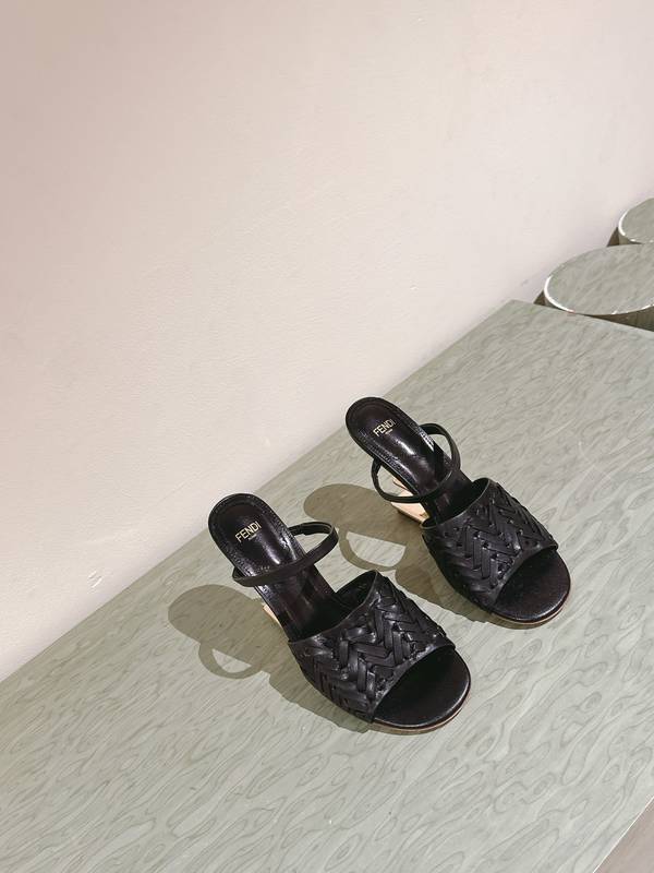 Fendi Shoes FDS00123 Heel 8.5CM Fendi Shoes FDS00123 Heel 8.5CM